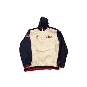 Starter Barstool Sports Streaker Jacket Team USA Black Label Windbreaker 2XL